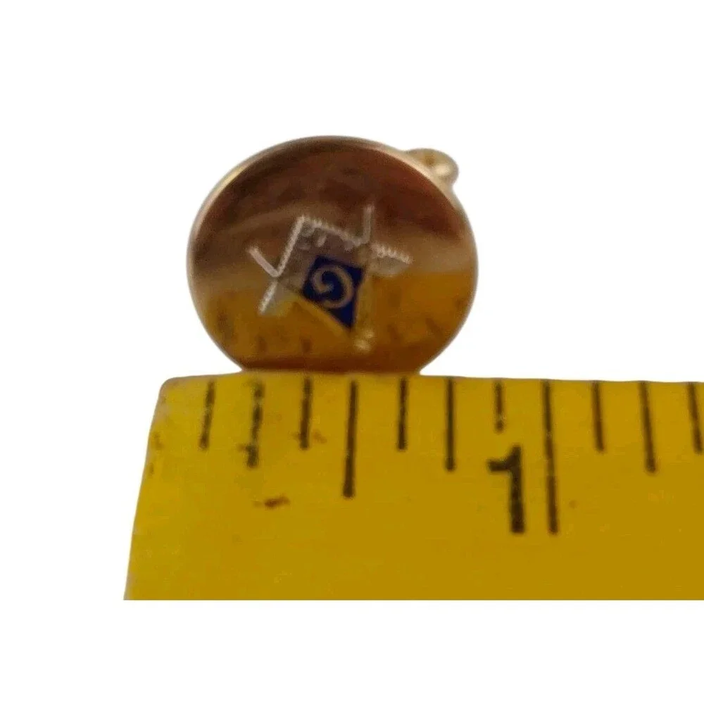 VTG SWANK Masonic Set of Tie Clasp and Cuff Links